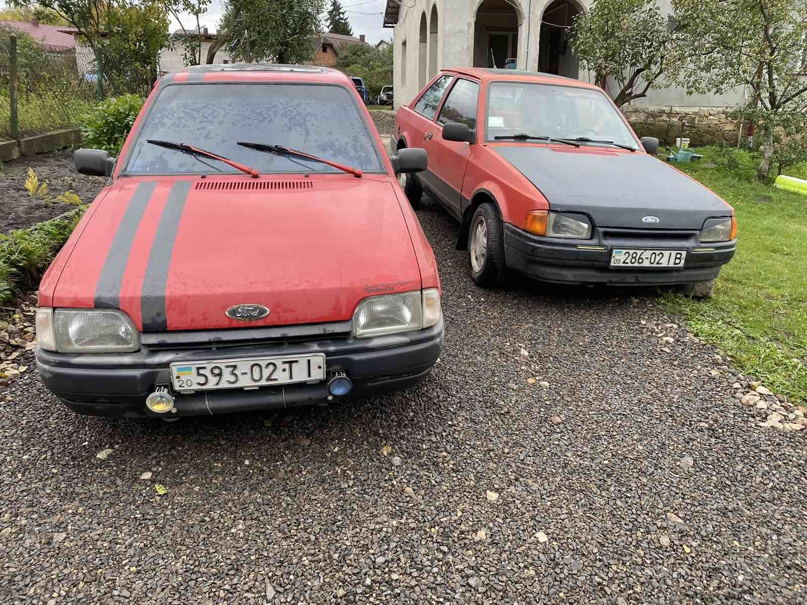 Форд ескорт Ford escort розборка