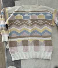 Sweterek damski, pastelowe kolory XL