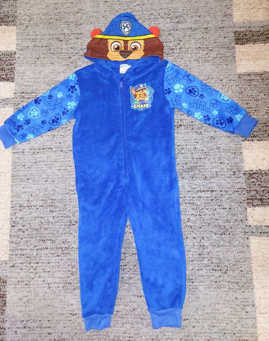 Махровая пижамка слип кугуруми Щенячий патруль 2-3года