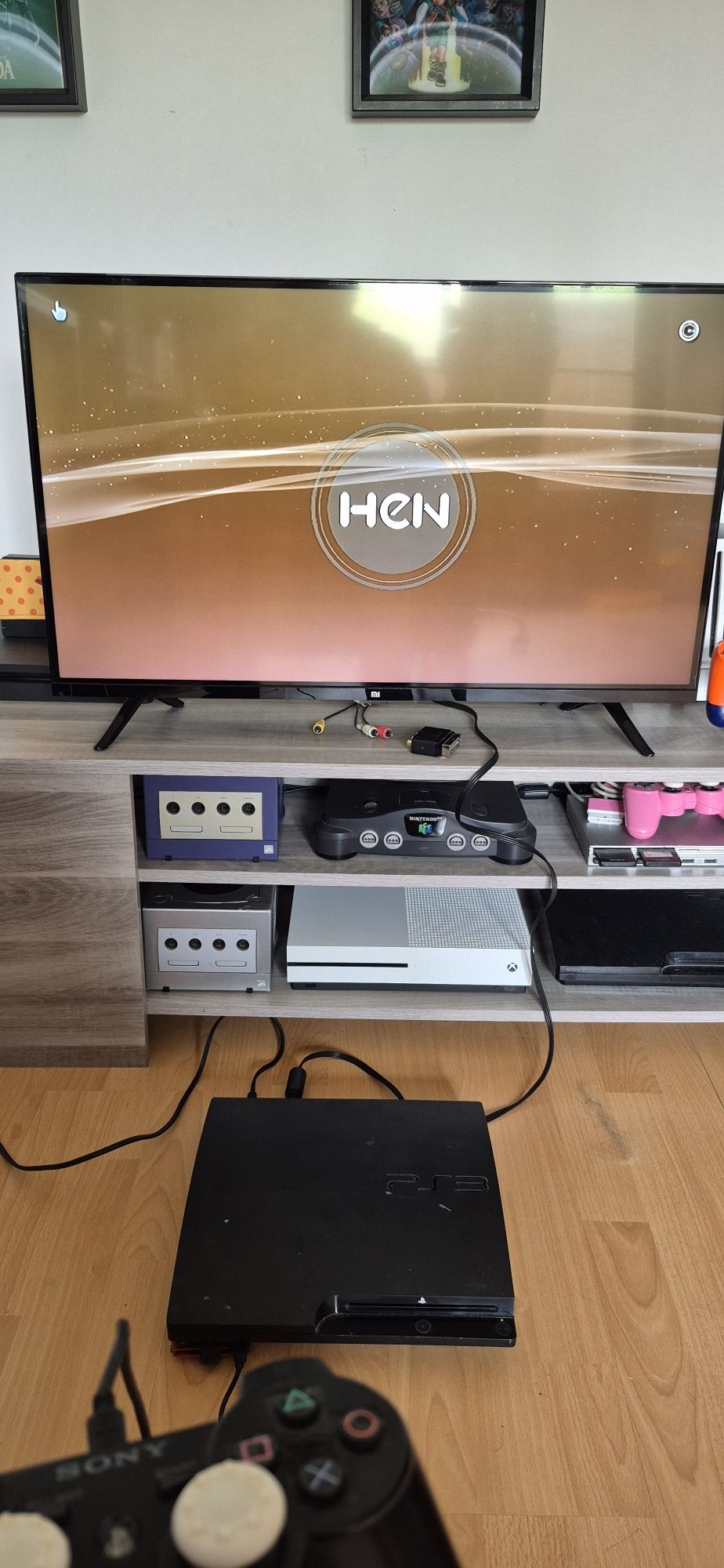 PS3 Slim Hackeada 465 GB Atençao ler Descrição