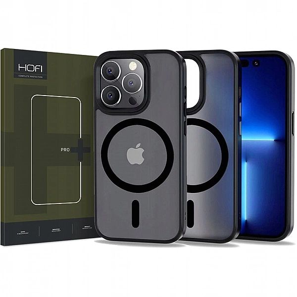 Etui Supcase do iPhone 13 Pro - czarne plecki ochronne, pancerna obudo