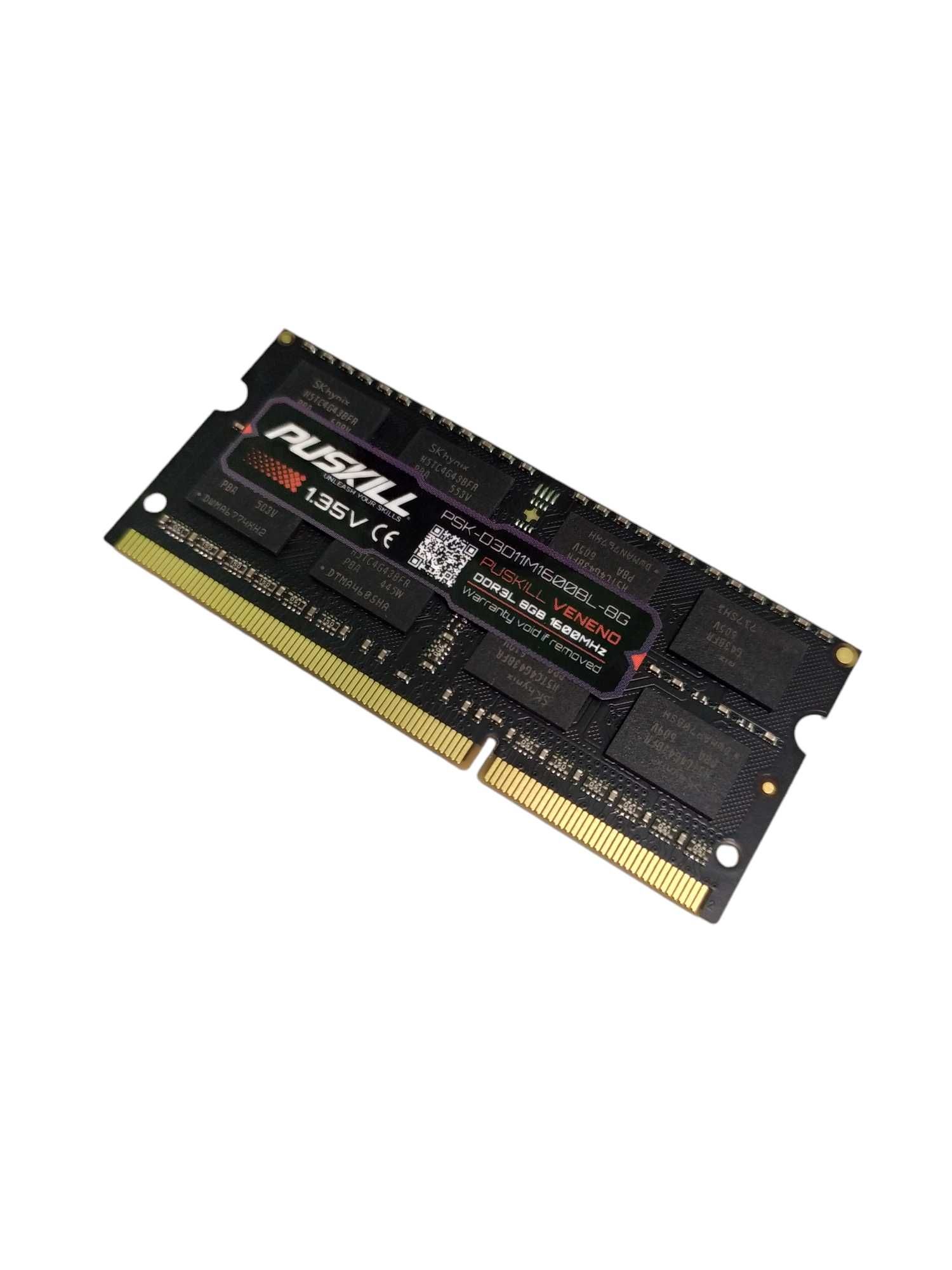 8GB DDR3L ОЗУ Новая Ноутбук неттоп 1.35 V 1.5 V 1600 MHz SODIMM память