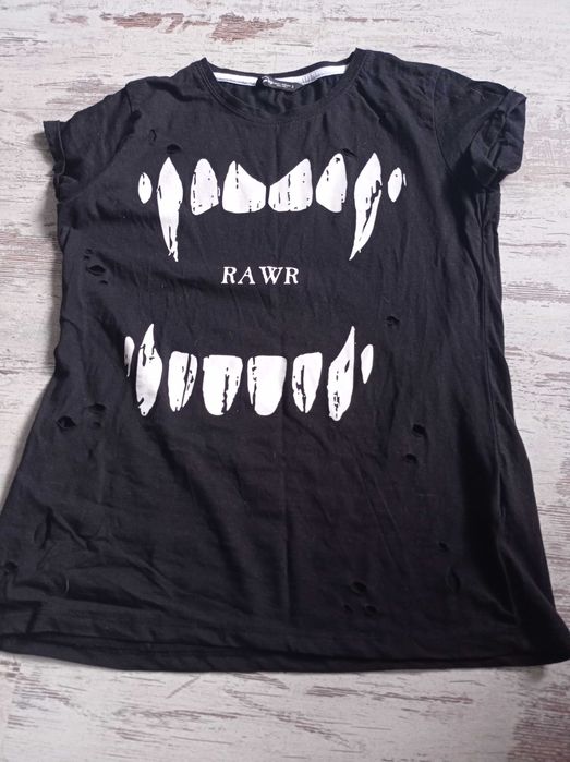 T-shirt CROPP Rawr rozmiar S