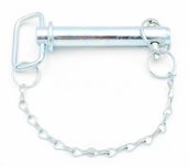 Sworzeń zaczepu z łańcuszkiem i zawleczką 25 x 125 mm