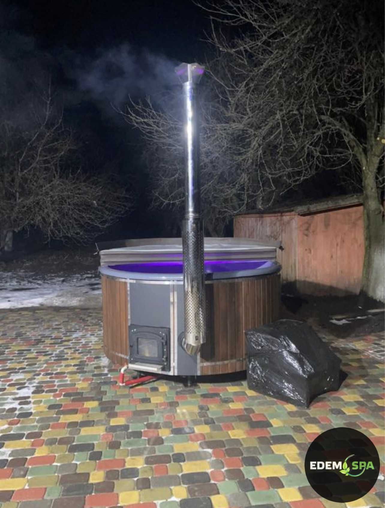 Сучасна купіль. Пластиковий чан. Модна Spa зона. Лазня з доставкою