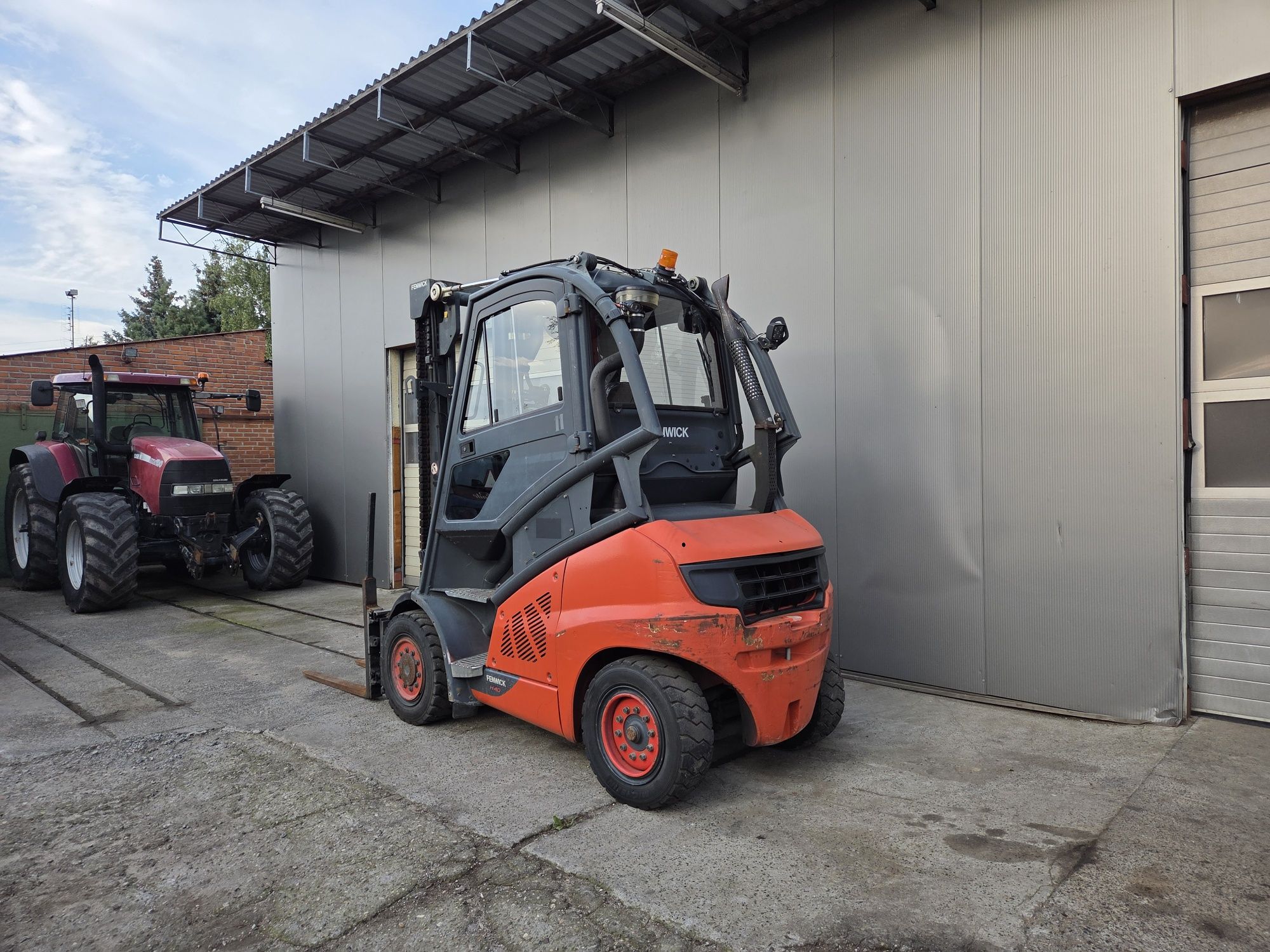 Wózek widłowy Linde H40D EVO, 2013 Rok, Paletyzer, Kabina, Diesel, 4 t