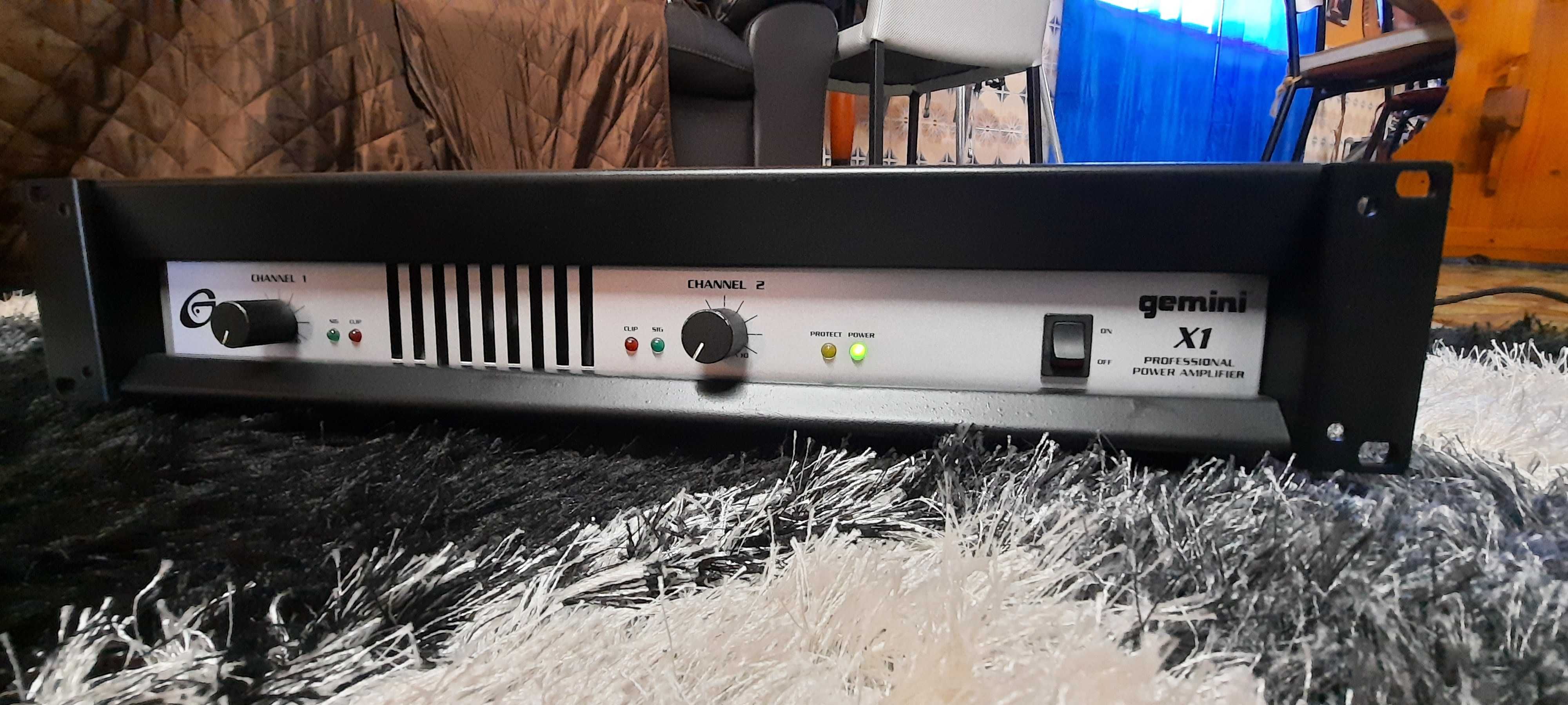 Amplificador Gemini X1 - Professional Power Amplifier