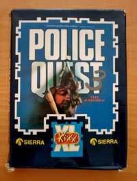 Police Quest 3 jogo PC Big Box computador IBM vintage antigo