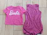 Koszulka BARBIE xs + kombinezon 146