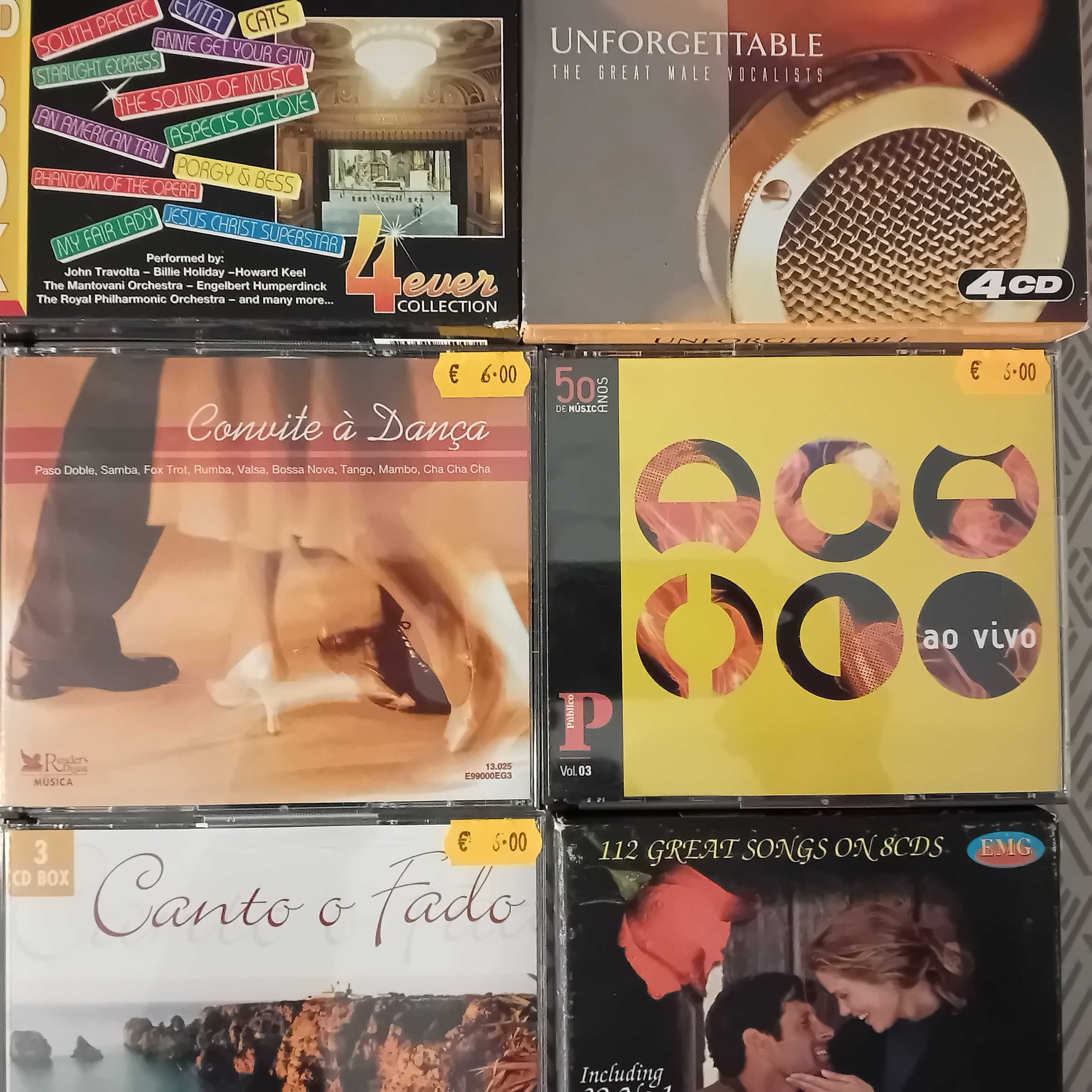 Música Temática em cd´s - Grandes Coletâneas.