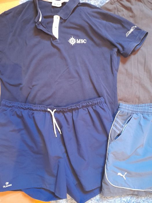 T-shirts + shorts