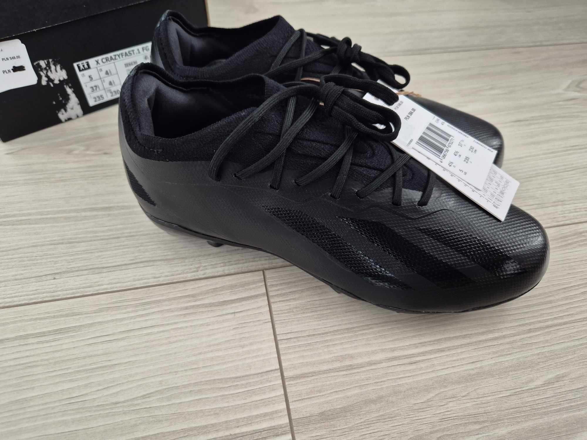 Profesjonalne korki adidas X Crazyfast.1 FG IE6636 rozmiar 37 1/3