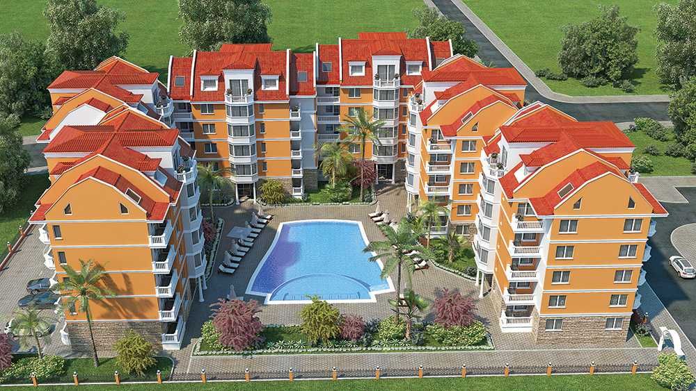 Квартира в Болгарії, Сонячний Берег, 530 м від моря, 102.76м2