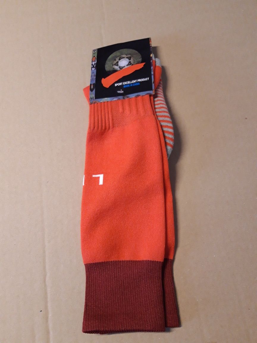 Skarpetki piłkarskie sportowe dla dzieci 19-23 cm