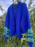 Naturalny kardigan ręcznie zrobiony - Handmade