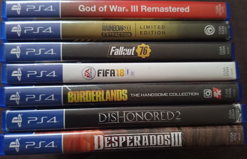 Gry na konsole ps4