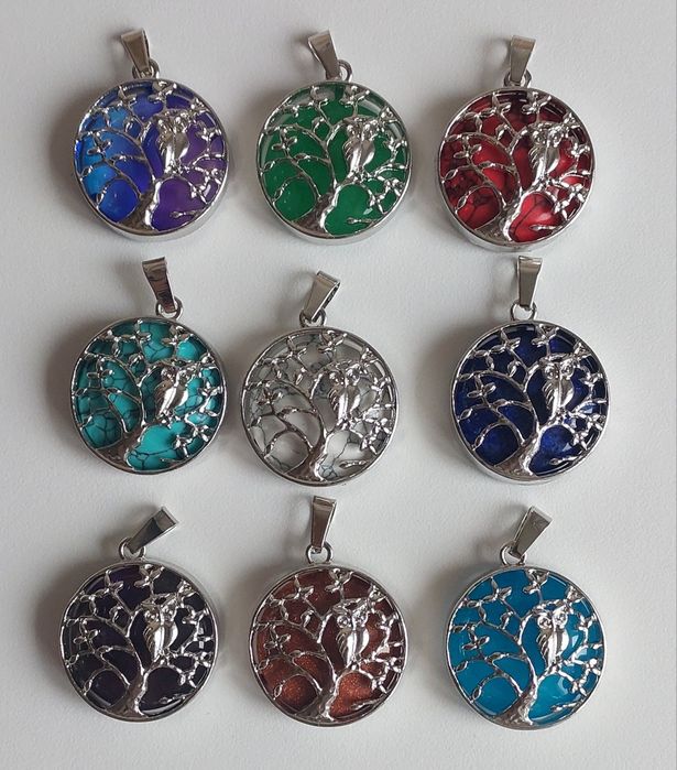 Прикраси з натурального каменю. Кулони