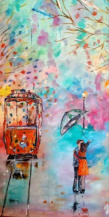 Óleo sobre tela, original