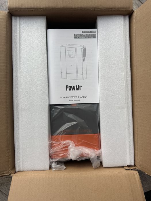 Продам инвертор на 3.2 киловатт 24В PowMr НОВЫЙ