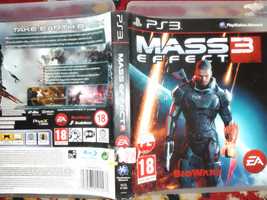 + Mass Effect 3 PL + gra od EA na PS3 polska wersja, stan bdb