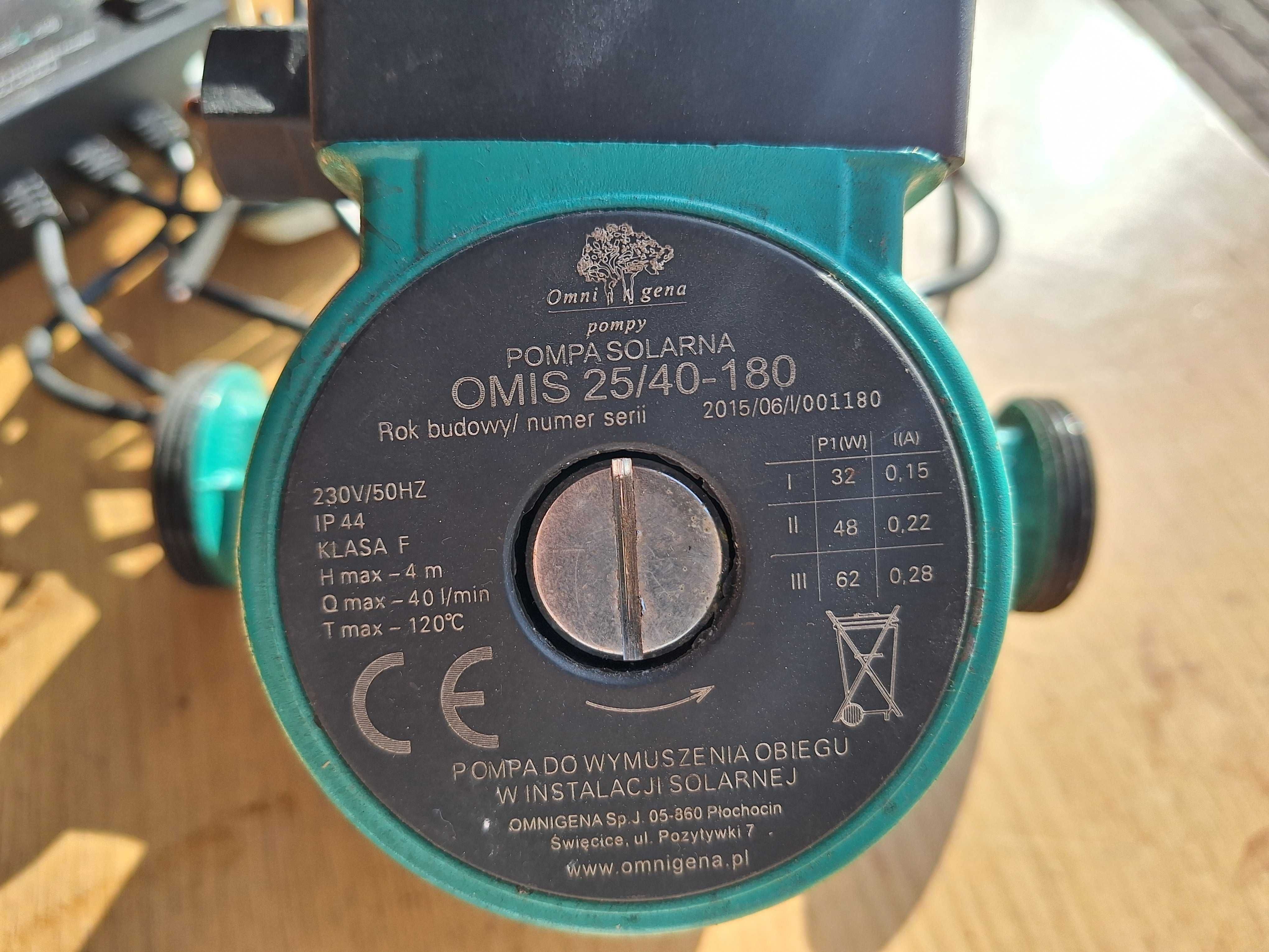 Pompa solarna wody omis 25/40 - 180 ze sterownikiem