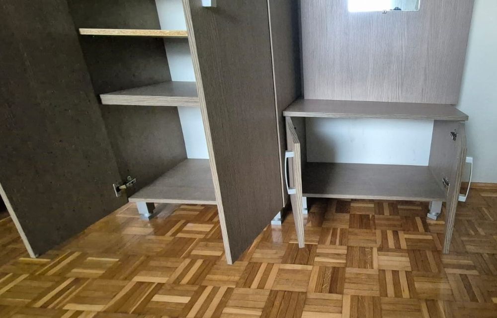 Dębowa Szafka na buty