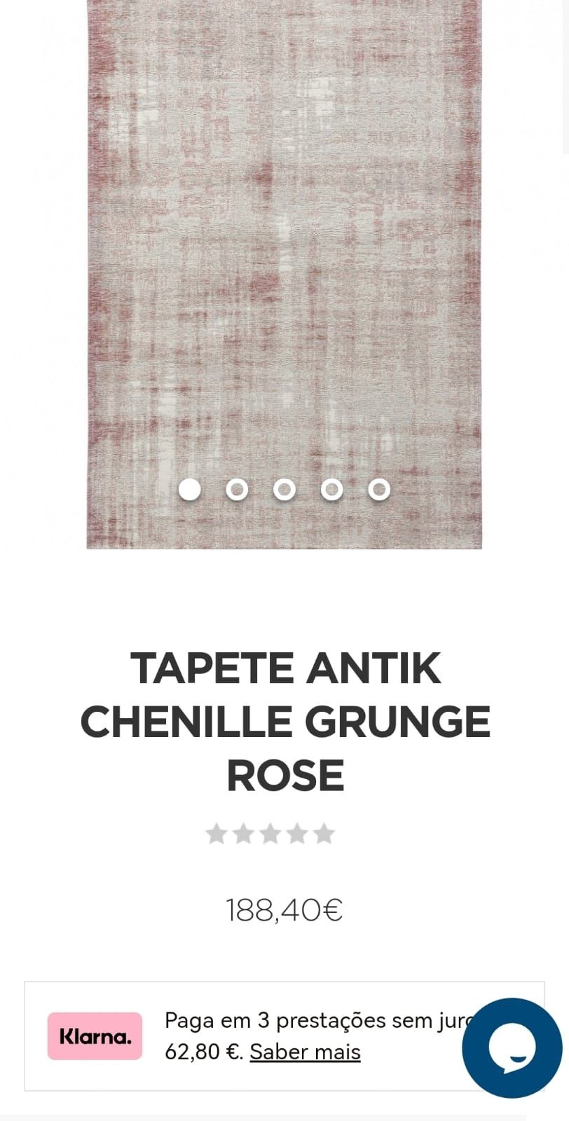 Tapete Antik chenille Grunge Rose