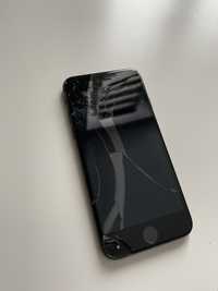 Iphone 7 czarny 128GB zbity ekran