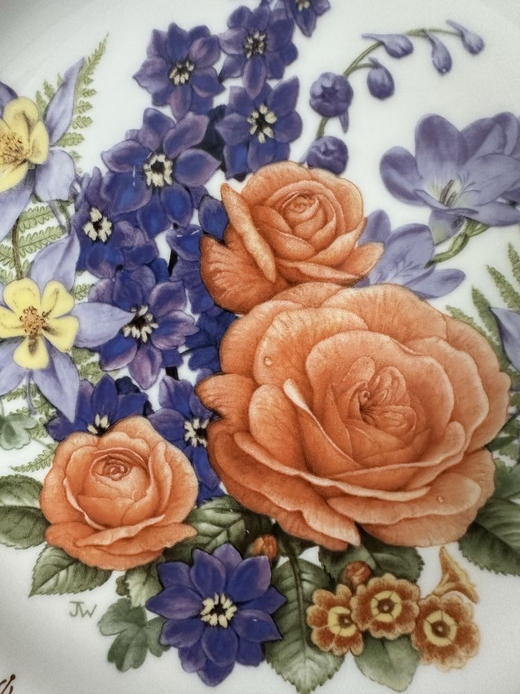 Тарелка , Royal Worcester, Англия , фарфор