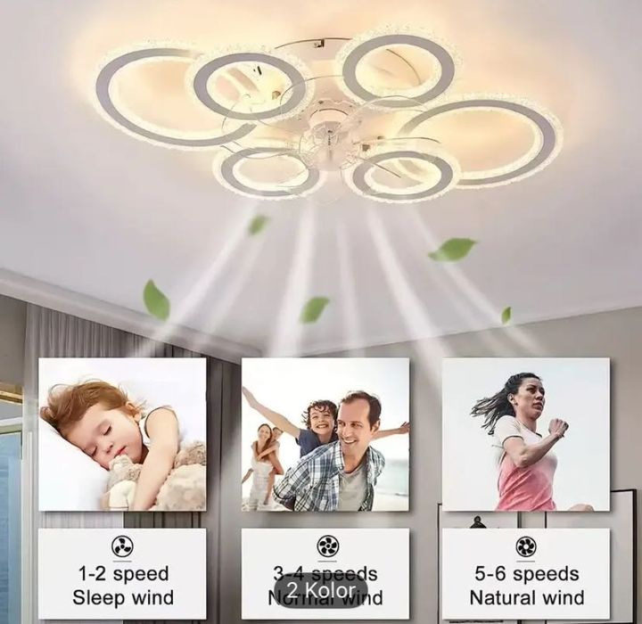 Lampa sufitowa żyrandol led