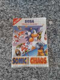 Manual Sonic Chaos - Master System