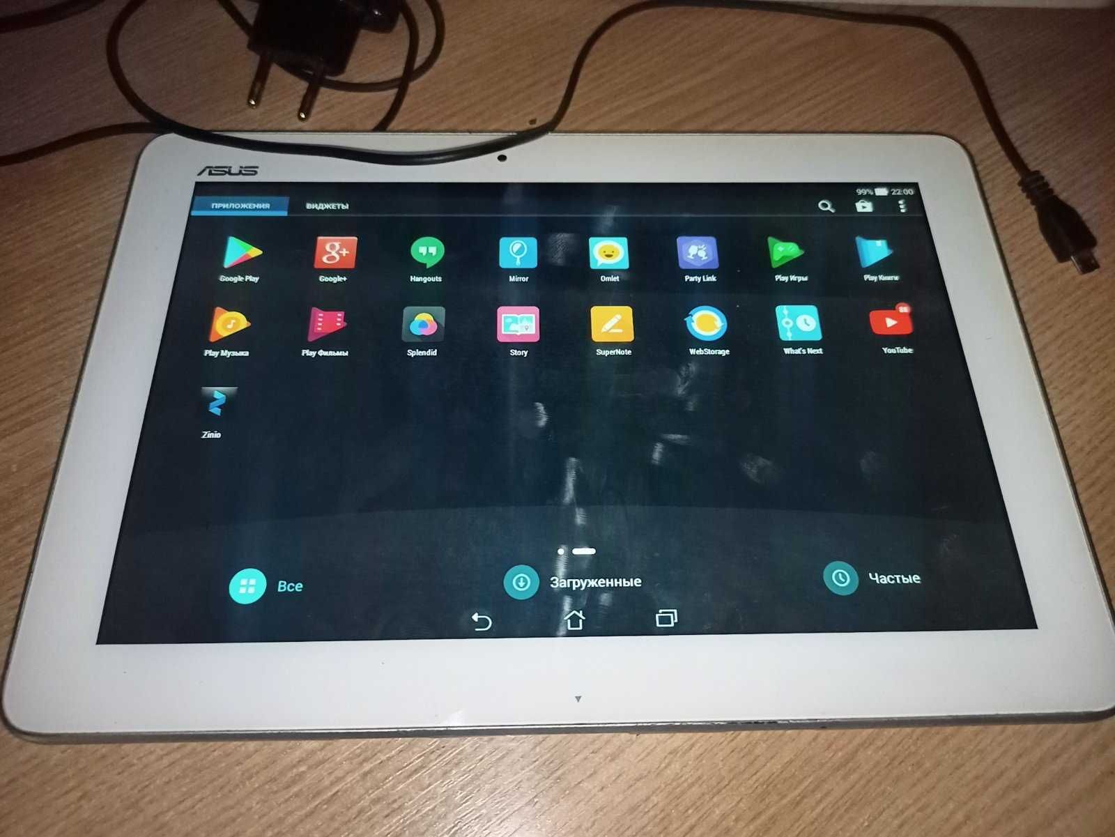 Планшет Asus k010 Android 4.4.2, roverpad 3w7