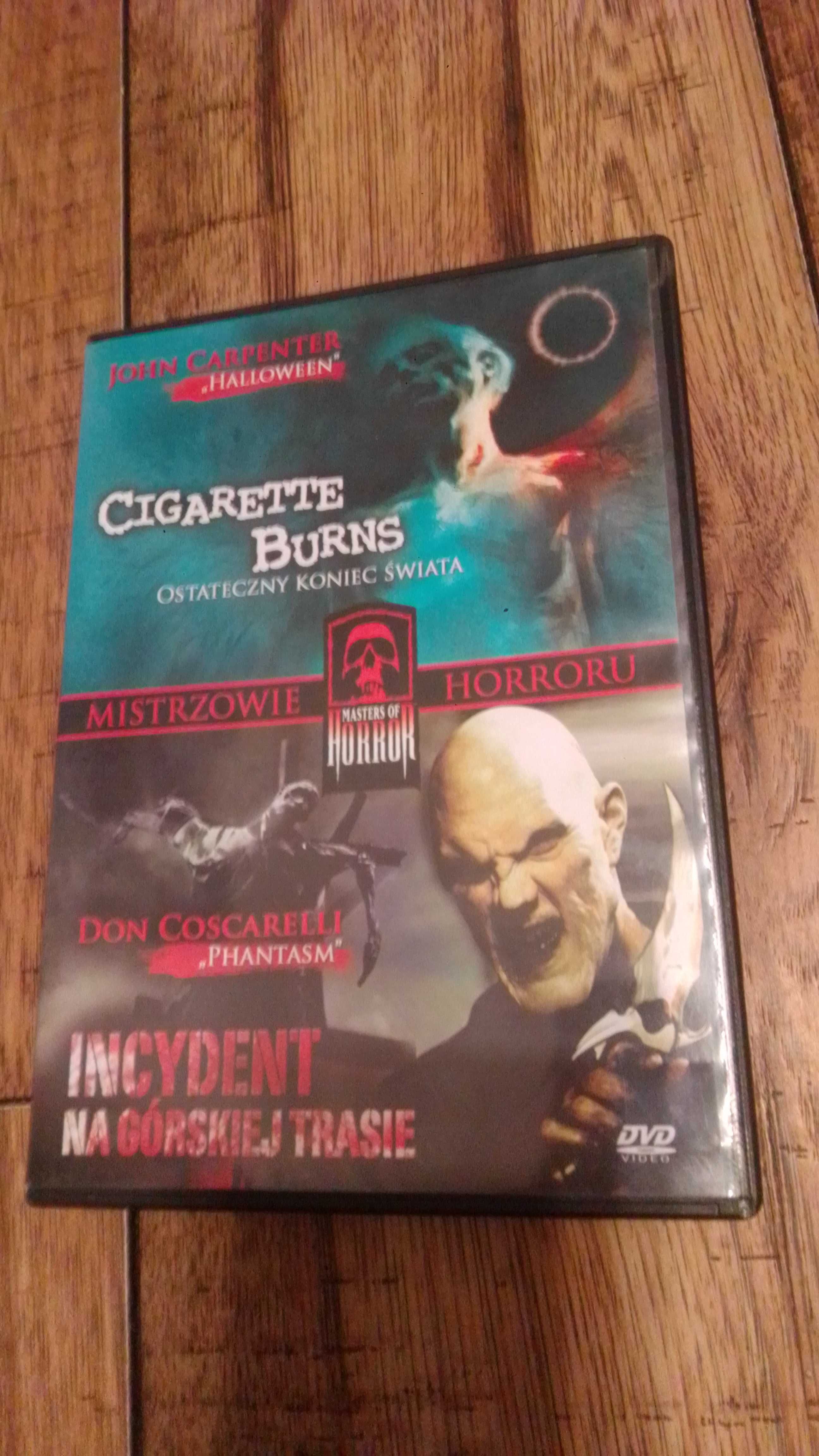Mistrzowie horroru Cigarette Burns & Incydent na górskiej trasie 2xDVD
