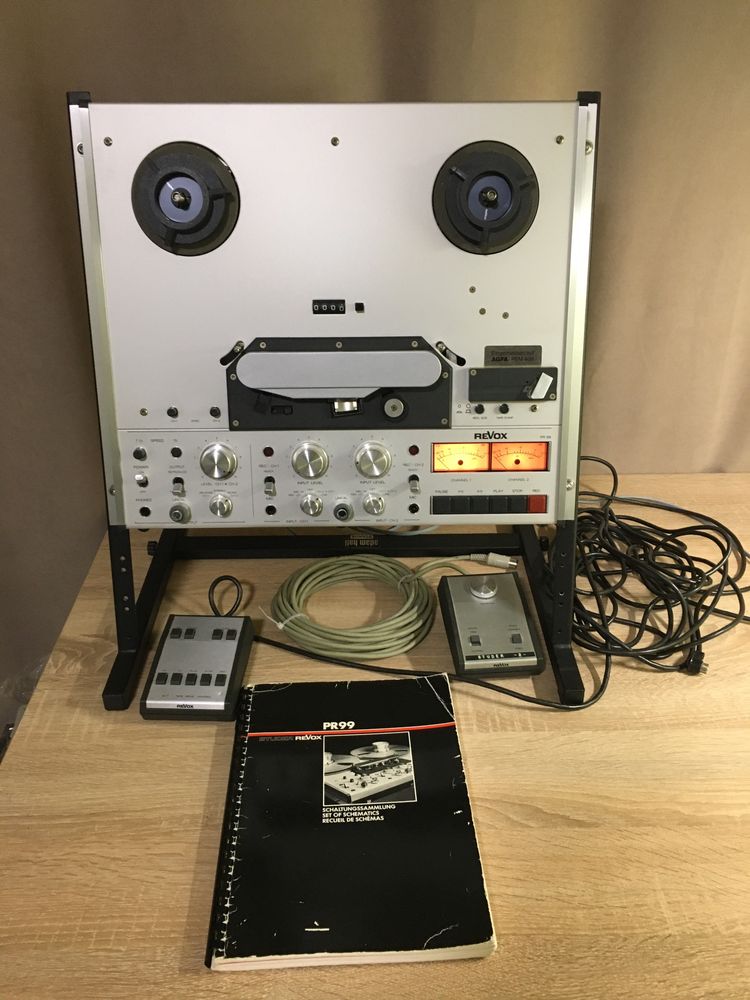 REVOX PR-99 катушечная дека.