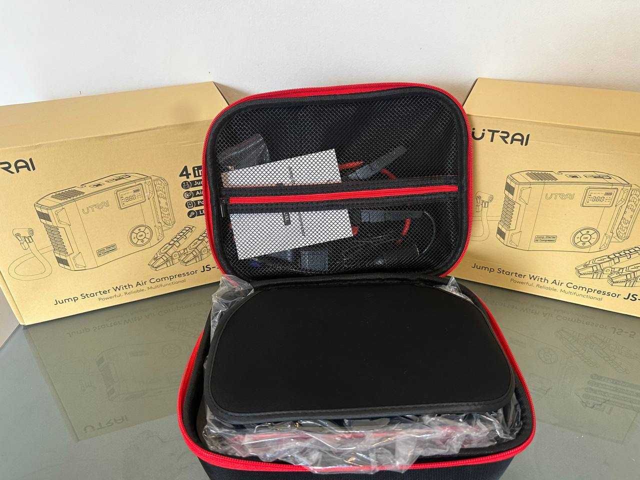 Бустер Компресор Пусковий Пристрій Utrai Js 5 2500A 27000mah Повербанк