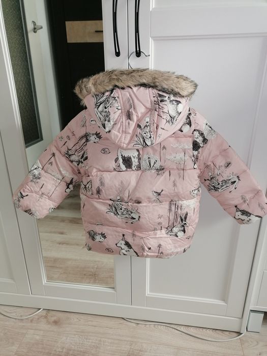 Kurtka zimowa dla dziewczynki Next #next #kurtka #kurtkazimowa