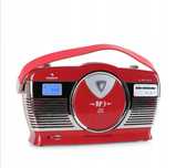 Radio Auna Styl Retro RCD-70 Czerwone