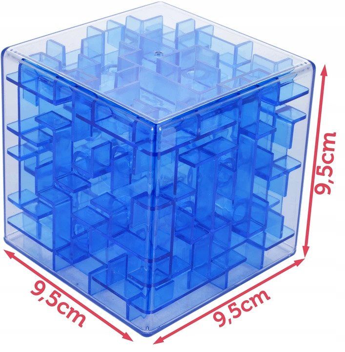 Kostka Łamigłówka Labirynt Gra Zręcznościowa 3D Dla Przedszkolaków