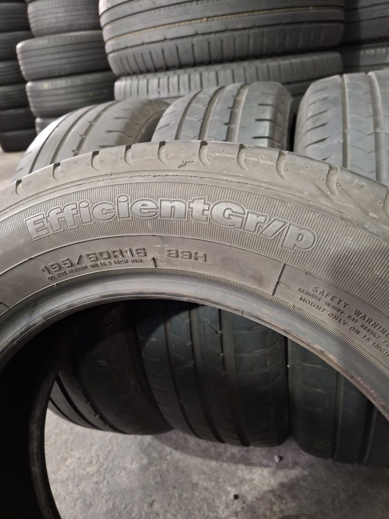 Літні шини б/у 195/60 R16 89H Goodyear Efficient Grip (склад) німечіна