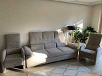 Zestaw wypoczynkowy sofa + fotele wysokiej jakości dostępne od zaraz.