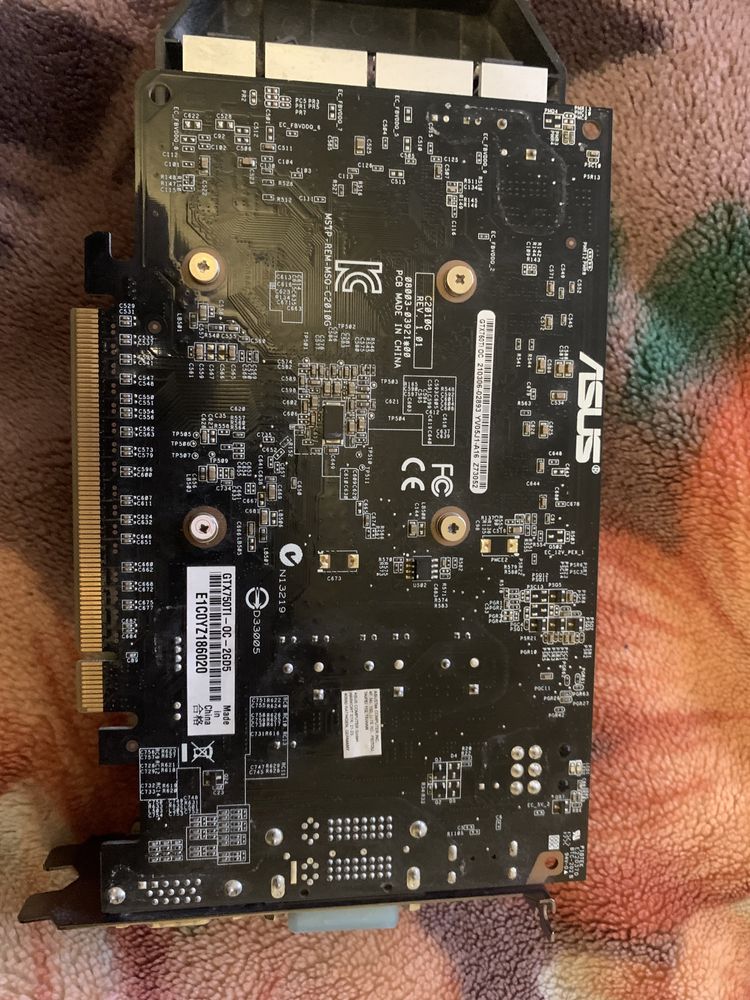 Asus Geforce GTX 750TI 2GB