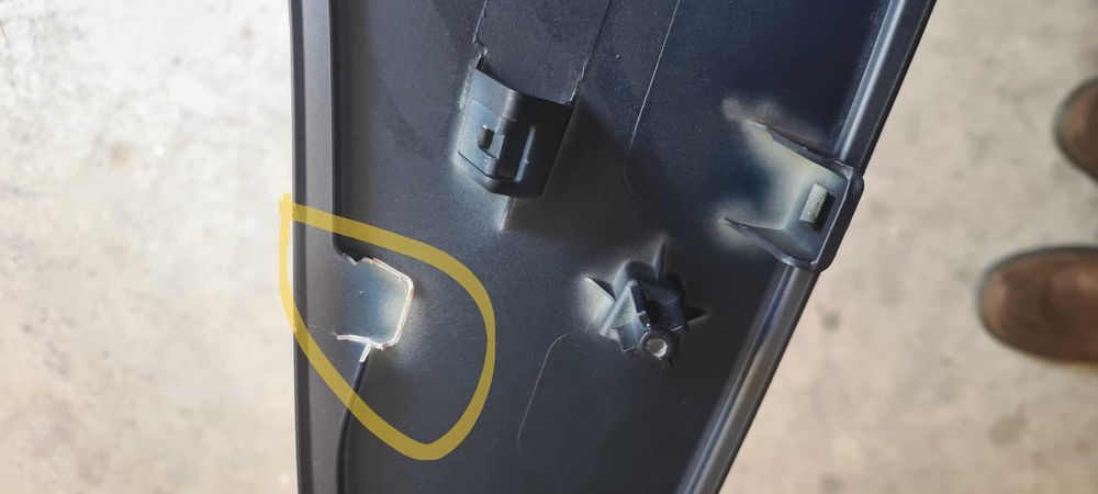 Peças Caixa e Tampa Interior Honda Vision 2023 Blue Metallic