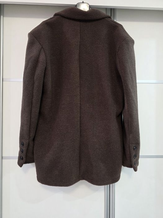 Nowa czekoladowa marynarka oversize miś luźna