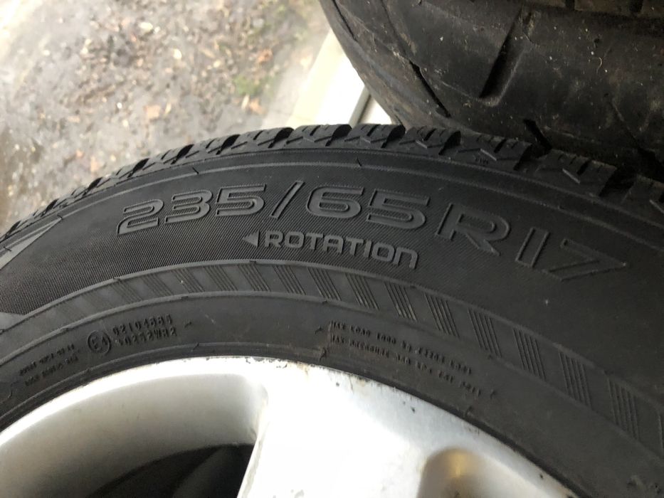 Koła od wv touareg Nokian WR SUV 4 235/65 R17 zimówki