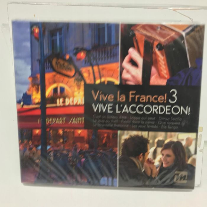 cd - various - vive la france! vive l'accordeon! 3