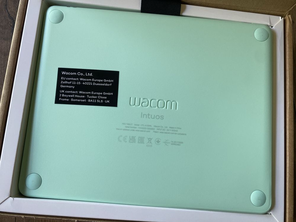 Tablet graficzny Wacom Intuos pistacjowy