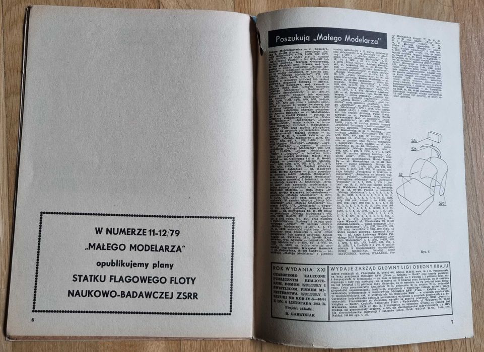 Mały modelarz 10/1979 - Samochód osobowy Polonez