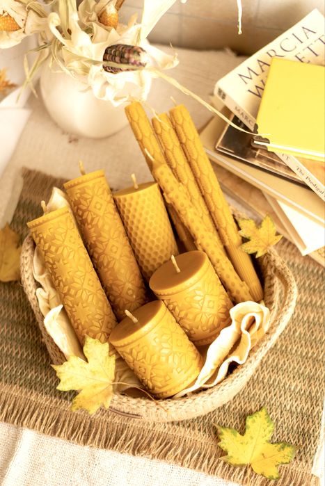 Свічки з бджолиного воску