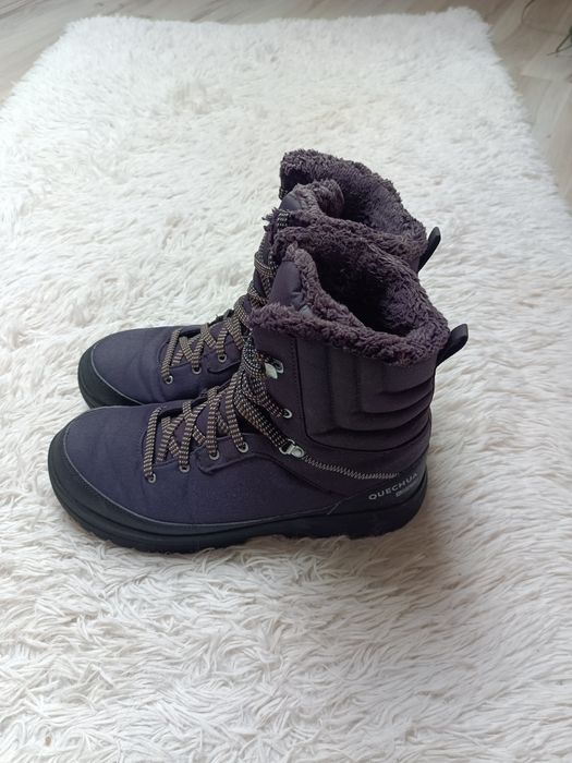 Buty trekkingowe zimowe ocieplane męskie Quechua waterproof rozmiar 43