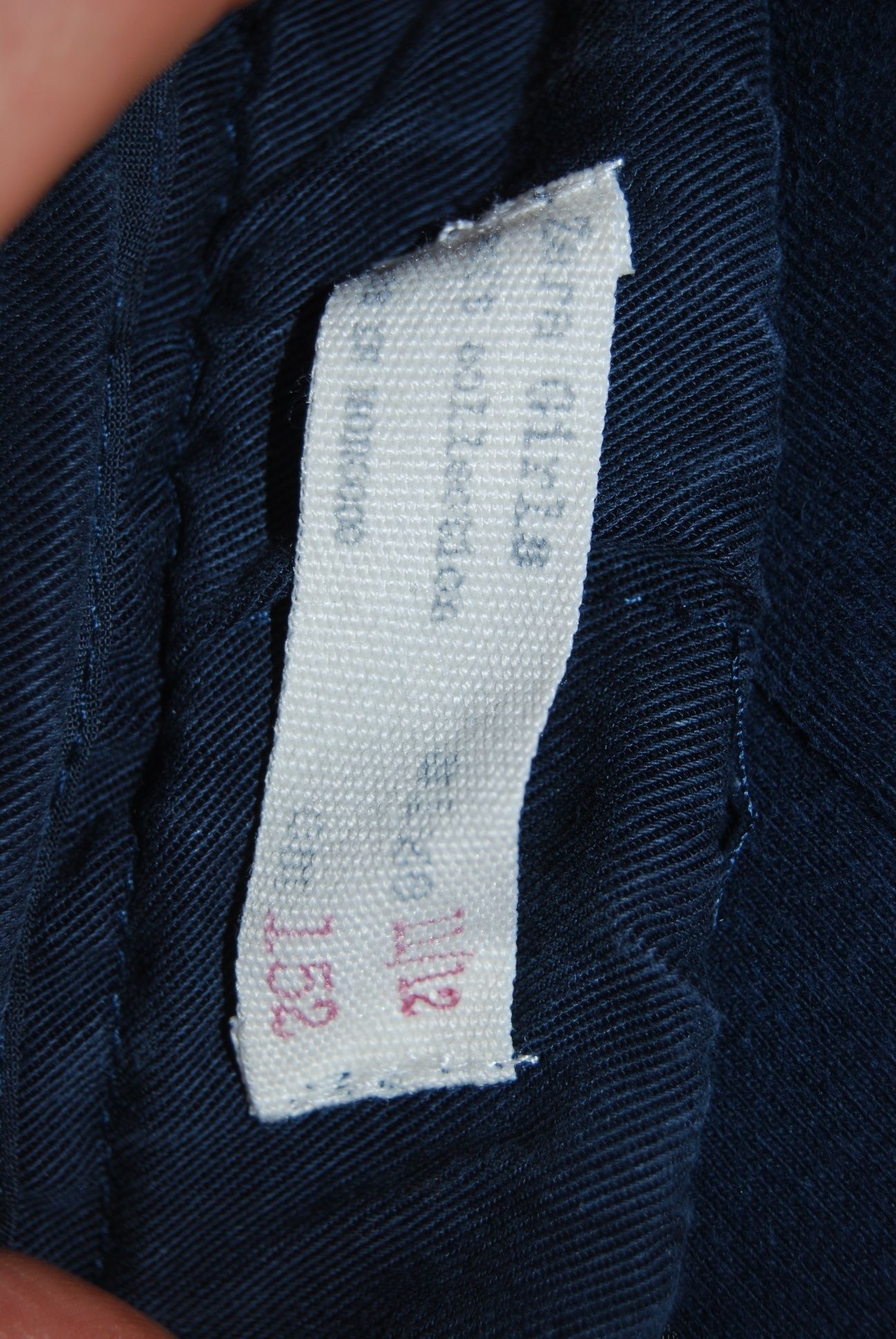 Cienkie z gumkami spodnie Zara 152 haremki alladynki